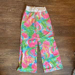 Lilly Pulitzer linen beach pants
